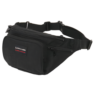 YESON 永生牌 17315 黑色 輕便 登山腰包, 25 x 15 x 10cm, 1個