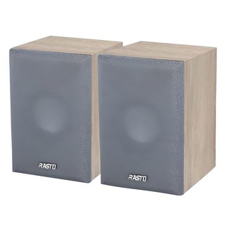 RASTO RD4 木質工藝2.0聲道多媒體喇叭, R-EPB011, 木紋