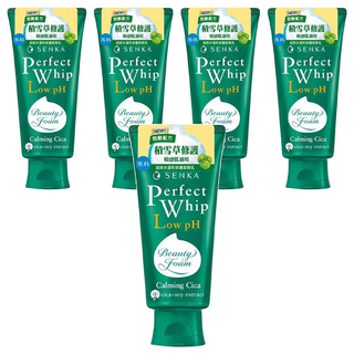 SENKA 專科 台灣公司貨 超微米溫和修護潔顏乳, 100g, 5條