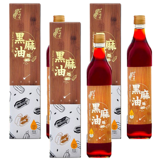 余順豐 黑麻油, 550ml, 3瓶