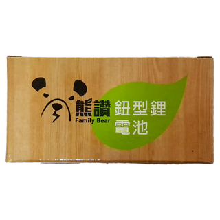 Family Bear 熊讚 鈕型鋰電池 CR2025 3V, 10個裝, 1組