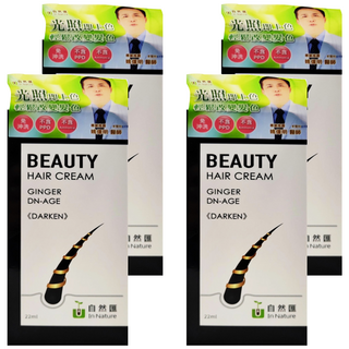 In Nature 自然匯 薑萃髮麗霜 免沖洗 不含PPD Ammonia, 黑棕色, 4盒