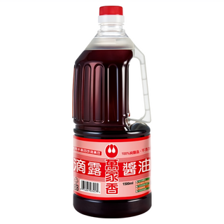 萬家香 滴露醬油 潔淨無添加, 1.5L, 1瓶