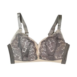 香草甜心 清新蕾絲萊卡無痕前開式無鋼圈哺乳內衣