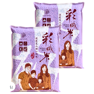 origin 源天然 彩纖米 白米/糙米/黑糙米 CNS二等米, 1kg, 2包
