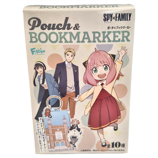 間諜家家酒 小袋和書籤食玩, Pouch & BOOKMARKER, 全10種, 款式隨機, 1盒