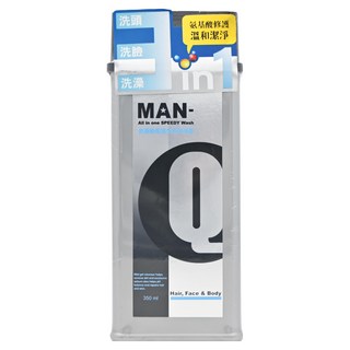 MAN-Q S3 氨基酸修護全效潔淨露-350ml, 1瓶