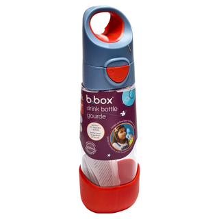 b.box tritan 隨行水壺 600ml 耐熱90度, 藍色超人, 1個