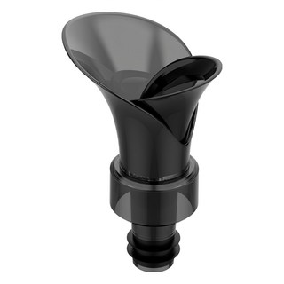 Solar Life 索樂生活 花瓣型紅酒倒酒器, 黑色, 1個