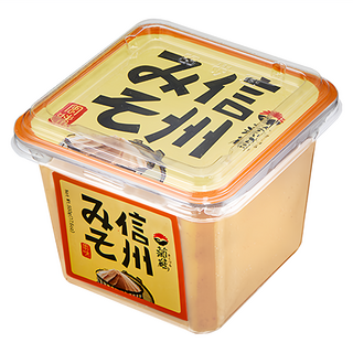 菊鶴 信州風味 味噌 500g 非基因改造黃豆製成, 1盒