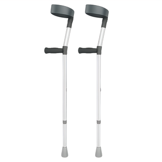 Nova 光星 標準型前臂拐杖, 銀色, 2支