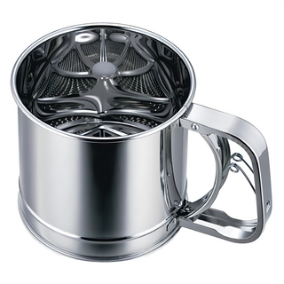 SALUS 佐藤金屬 手壓式麵粉篩, 1個