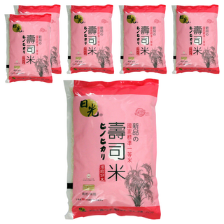 日光 美國新品壽司米 原級好米, 2kg, 6包, CNS一等米
