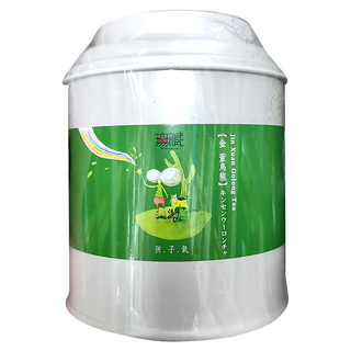 無藏茗茶 阿里山故事茶 金萱烏龍, 包裝設計可愛 夾鏈袋設計保新鮮 茶香濃郁 回甘好味道, 100克, 1罐