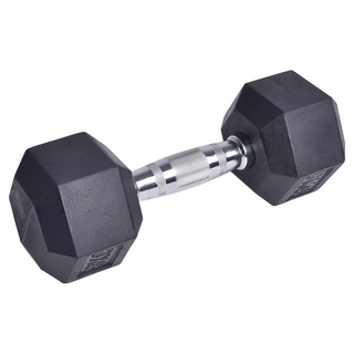 AD-ROCKET 六角包膠啞鈴 5kg, 重訓健身訓練器材，居家運動必備, 1個