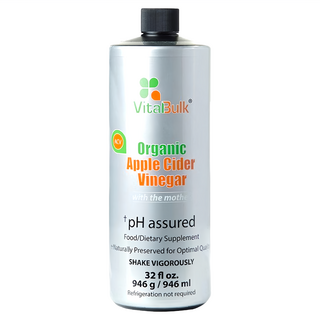 VitalBulk 有機蘋果醋, 946ml, 1瓶