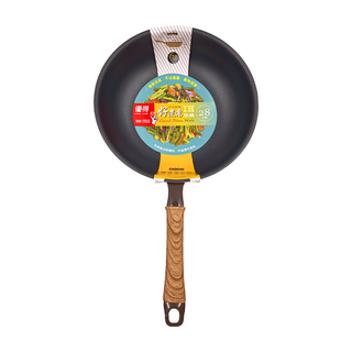 優得 好煮意 IH炒鍋 28cm, 導熱迅速，不沾塗層，圓角寬邊, 1個