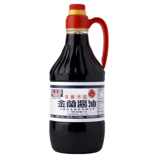金蘭 醬油，無添加味精、防腐劑，適用於滷、炒、沾、拌, 1.5L, 1瓶
