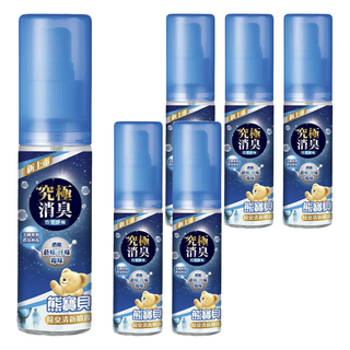 Snuggle 熊寶貝 衣物清新噴霧 竹萃淨味, 100ml, 6瓶