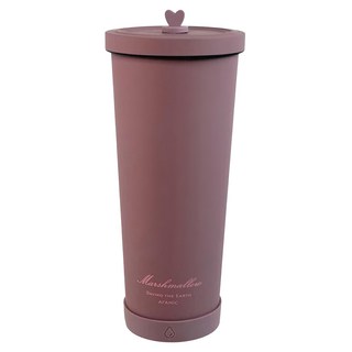 AFAMIC 艾法 棉花糖系列保冰/保溫環保隨行杯大全套組 830ml, 野莓摩西多, 1個