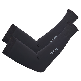 ATUNAS 歐都納 涼感3D袖套 A1ACEE02N, 黑色, 1雙