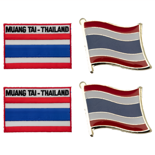A-ONE 匯旺 泰國國旗刺繡 + 國旗別針 Set