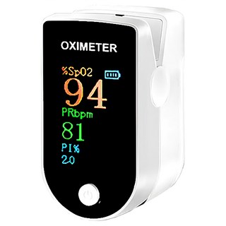 HANLIN 手指血氧偵測器 運動專用 OLED螢幕, OXI, 1個