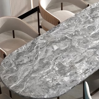 大理石 防水自黏壁紙 PVC材質, 40 x 100cm, 伯爵灰, 4個