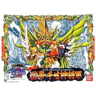 BANDAI SD鋼彈 BB戰士 100 新SD戰國傳 千生大將軍 組裝模型, 1盒