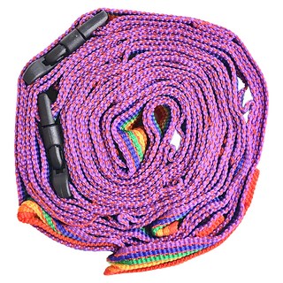 Lifecode 生活密碼 彩虹插扣掛物繩/晾衣織帶 布織帶+塑膠插扣, 300 x 2cm, 12310360