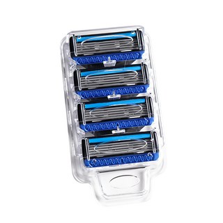 FREED 第三代 極致舒爽 刀片 黑色, 4個裝, 1組