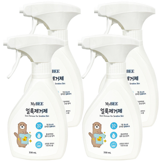 MyBEE 嬰幼兒衣物去污噴霧, 330ml, 4瓶