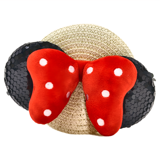 Summer Vibe 米妮藤編小圓包 大人小孩皆可背