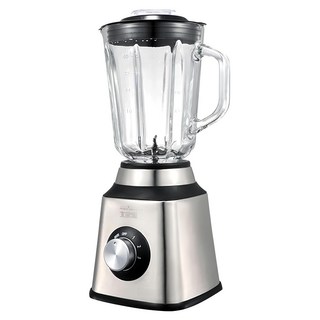 大家源 1.5L 碎冰玻璃杯果汁機 TCY-673501, 6片式刀組, 四段調速, 不鏽鋼機身外殼