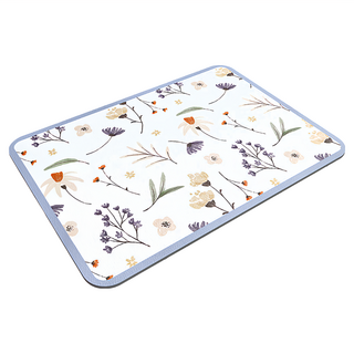 廚房置物 硅藻泥吸水墊, 40 x 50cm, 茶花紫, 1個