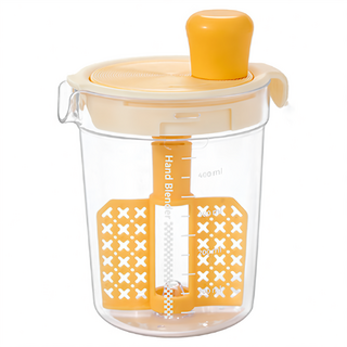 上手家居 萬用食物輔食調理機 11 x 10 x 15cm 黃色, 1個
