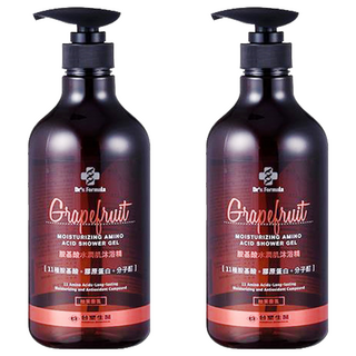 台塑生醫 Dr’s Formula 胺基酸水潤肌 沐浴精 柚果香氛, 800g, 2瓶