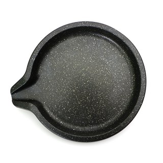 德興 鑄鐵現代圓形烤盤 大號 7.5毫米, 1個, 410mm