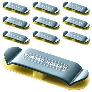 小麥購物 撞色插頭固定器 D097 撞色黃藍, 10個