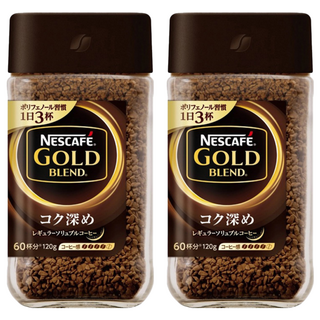 NESCAFE 雀巢咖啡 金牌咖啡 深焙風味, 120g, 1入, 2罐