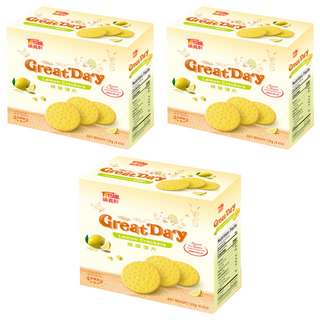 福義軒 檸檬薄片 Great Day 檸檬餅乾, 120g, 3盒