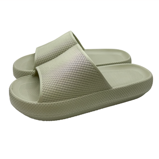 WUWU 舒適抗菌厚底拖 M56, 43~44(27), 卡其色