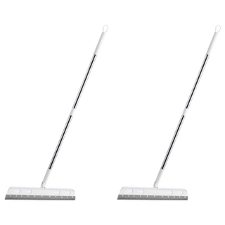 U-mop 魔術刮水掃把 不鏽鋼+PP材質 掃地除水, 89 x 6 x 36cm, 2個