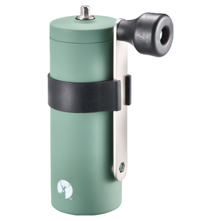 CAPTAIN STAG 鹿牌 18-8不鏽鋼咖啡磨豆機 S-復古綠, 120ml, 復古綠, 1台