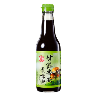 KIMLAN 金蘭 甘露香菇素蠔油，500ml，素食可用，適用於快炒、沾拌料理, 1瓶