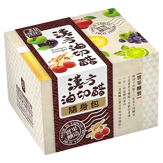 醋桶子 果醋隨身包 漢方油切醋, 264ml, 1盒
