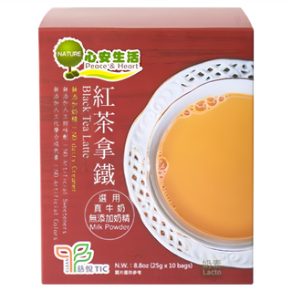 TIC 慈悅 紅茶拿鐵, 10包, 25g, 1盒
