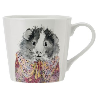 MIKASA Tipperleyhill瓷製馬克杯 380ml, 睡袍天竺鼠, 1個