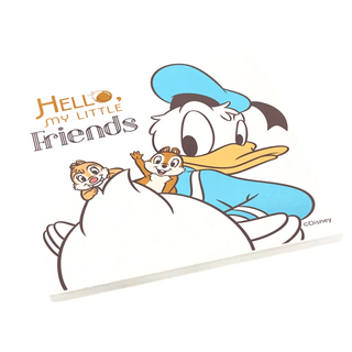 收納王妃 唐老鴨陶瓷方型杯墊, Friends, 1個