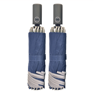 開車必備自動反向傘 Set 2支 390g 升級加強型反光條 120公分大傘面